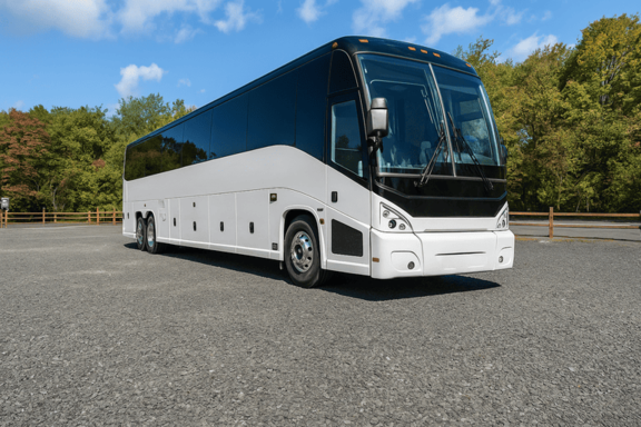 Coach Bus Kennewick 56 Passenger Charter Bus