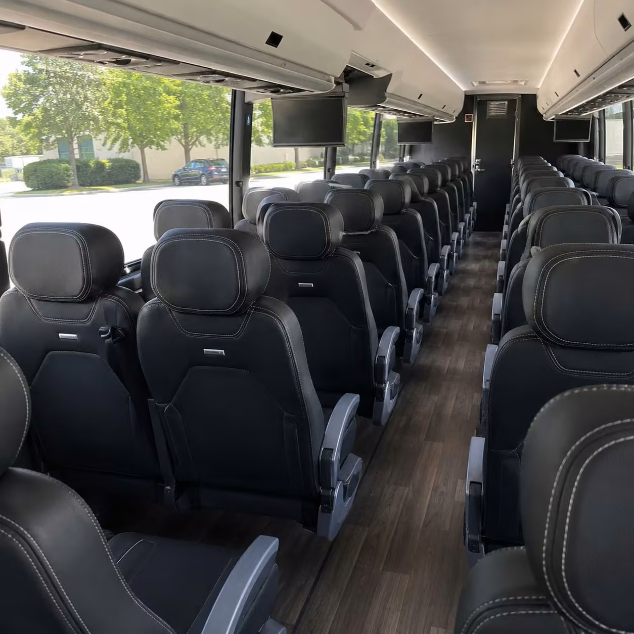 kennewick charter bus rental inside