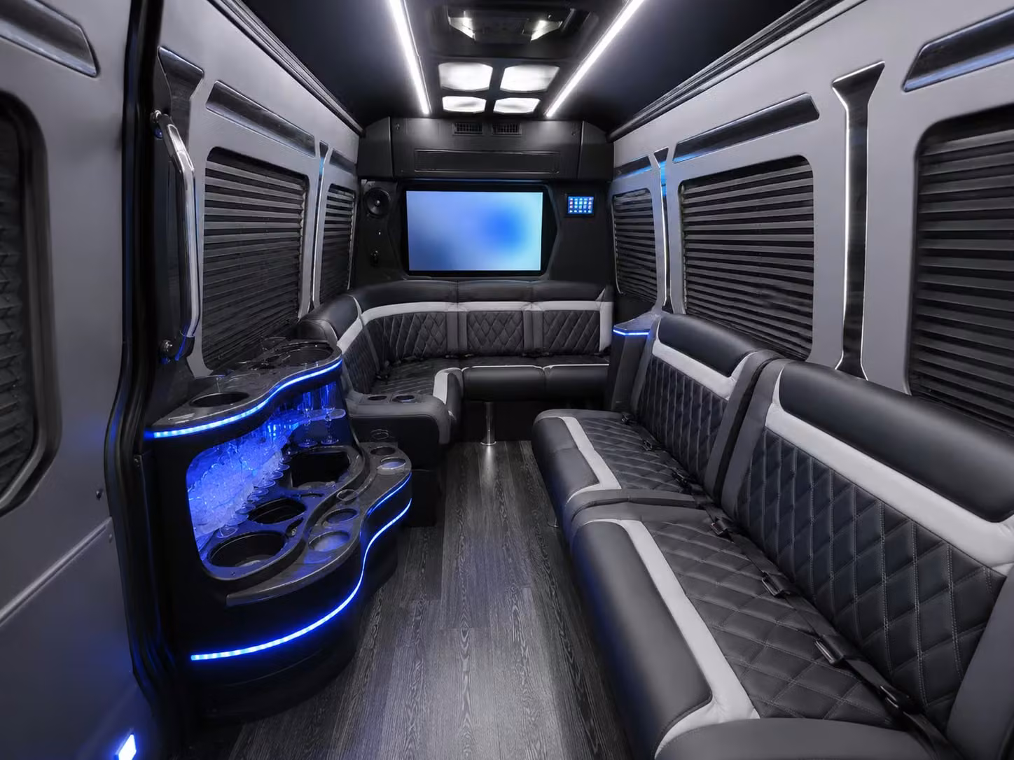 sprinter limousine inside